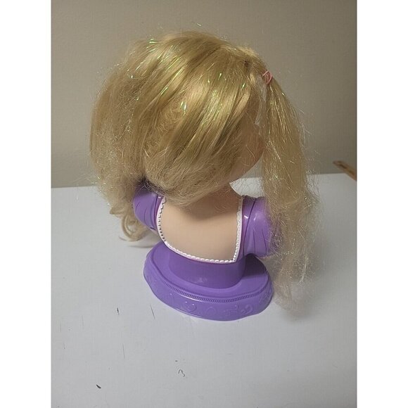 Disney Princess Rapunzel  13" Styling Head Shimmering Makeover Toy - Picture 5 of 12